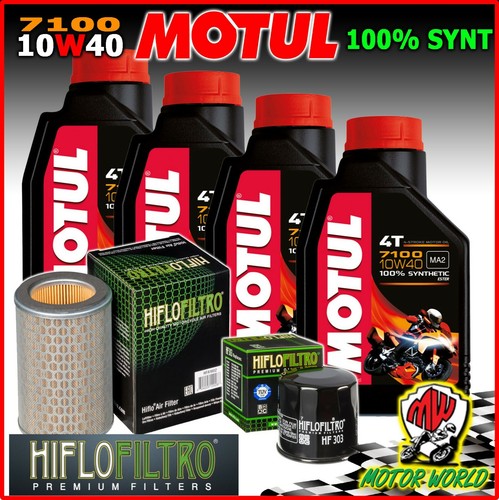 Kit tagliando olio motul 7100 - kit,